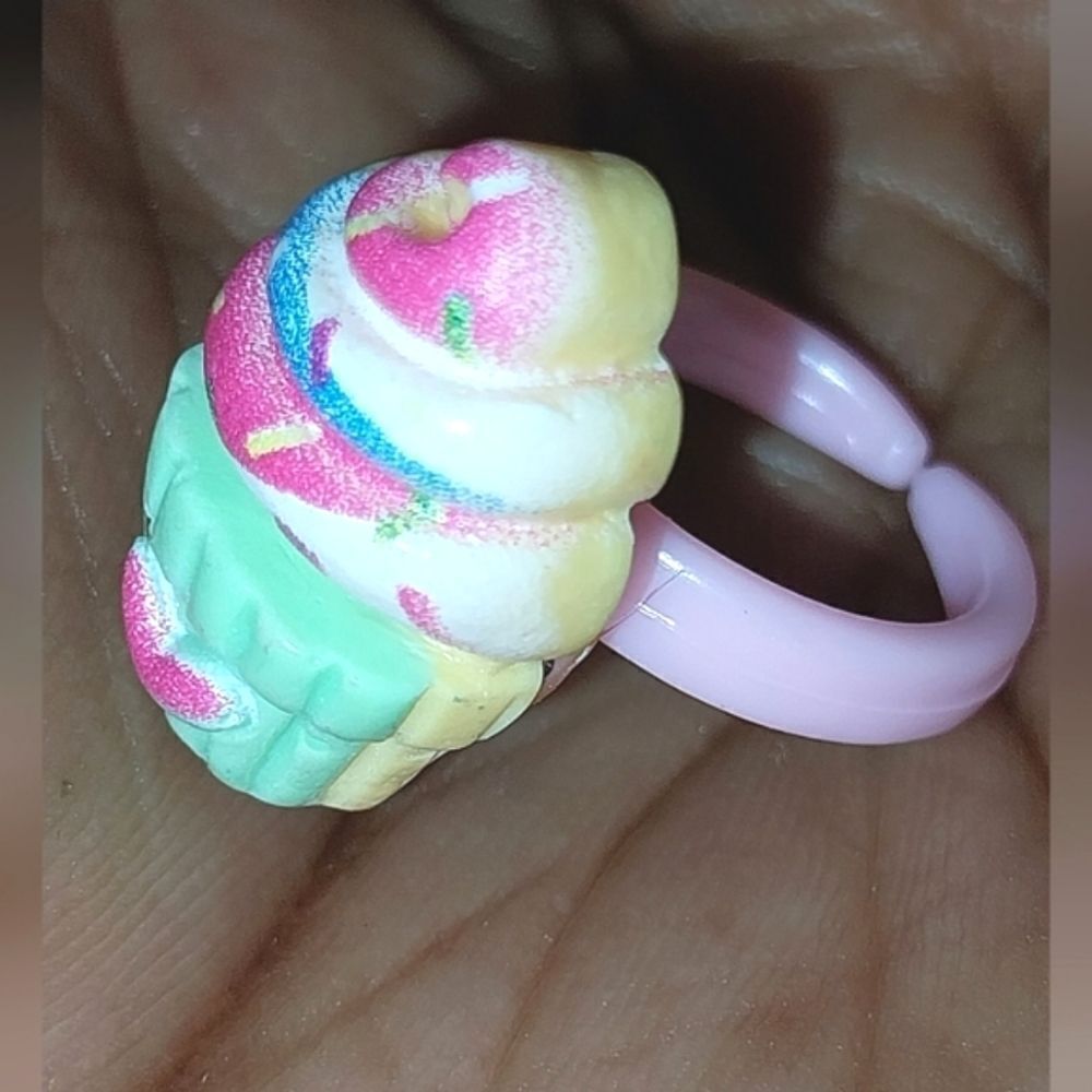 Super cute girls cartoon adjustable ring - Picture 2 of 6